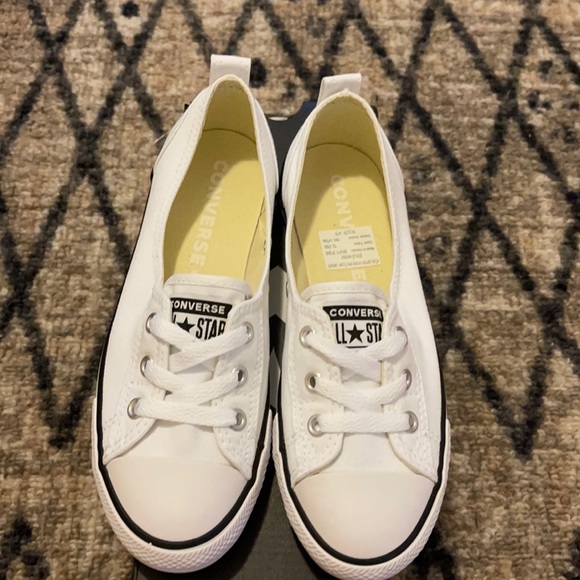 Converse Shoes - COPY - Brand new ( never worn)  ballet converse lace slip.